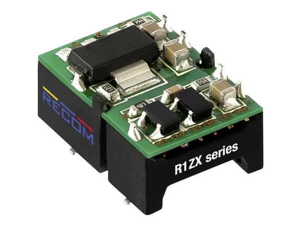 RECOM R1ZX-0505/P-Tray DC/DC Binary Converter 200 mA 1 W Antal utgångar: 1 x