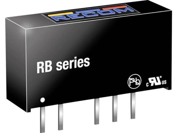 RECOM RB-0505S DC/DC-omvandlare, tryck 200 mA 1 W Antal utgångar: 1 x