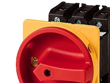 Eaton P3-63/V/SVB, Kiertokytkin, 3P, Punainen, IP65, 63 A