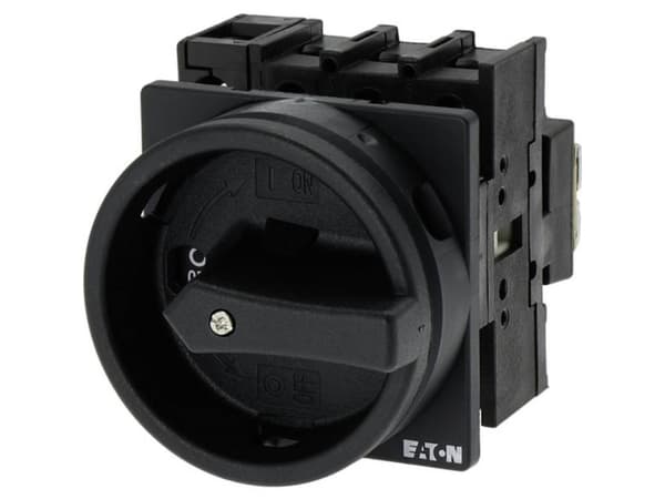 Eaton P1-32/EA/SVB-SW/N, 3P, Musta, IP65, -25 - 50 °C