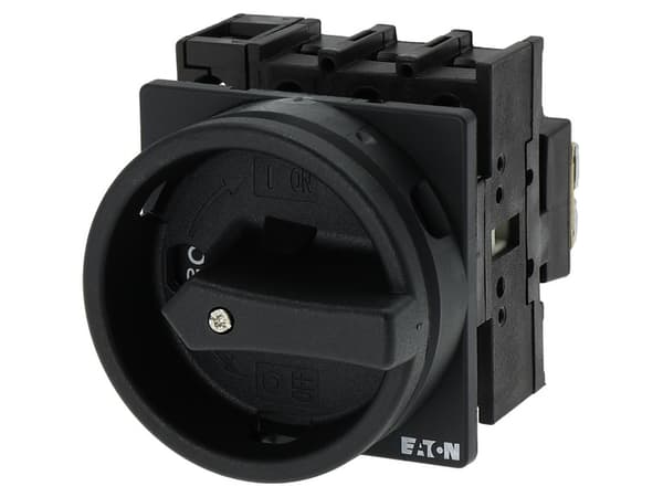 Eaton P1-32/EA/SVB-SW/N, 3P, Musta, IP65, -25 - 50 °C