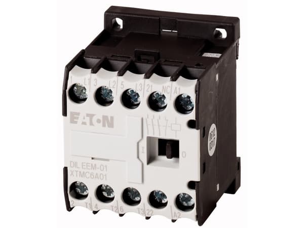 Eaton DILEEM-01(230V50HZ,240V60HZ), Svart, Vit, IEC/EN 60947-4-1; UL 508; CSA-C22.2 No. 14-05; CE, 690 V, 50 - 60 hz, 170 g, -25 - 50 ° C