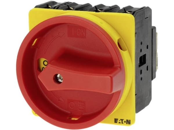 Eaton P3-63/EA/SVB/N, 3P, Punainen, Keltainen, IP65, 63 A, -25 - 50 °C