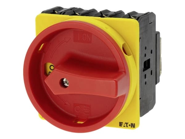 Eaton P3-63/EA/SVB/N, 3P, Punainen, Keltainen, IP65, 63 A, -25 - 50 °C
