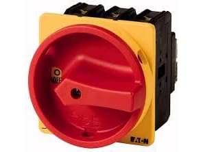 Eaton P3-63/EA/SVB/N, 3P, Punainen, Keltainen, IP65, 63 A, -25 - 50 °C