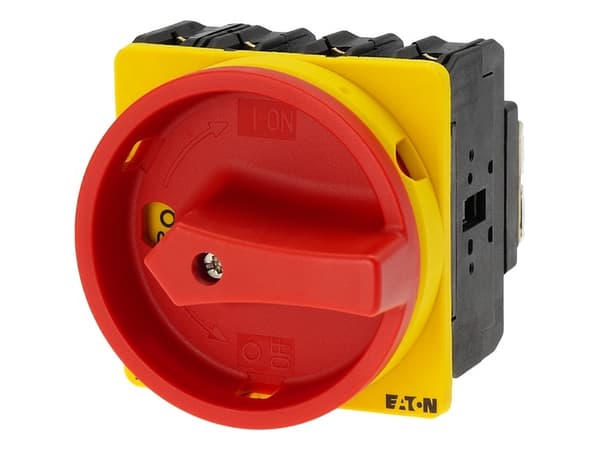 Eaton P3-63/EA/SVB/N, 3P, Punainen, Keltainen, IP65, 63 A, -25 - 50 °C