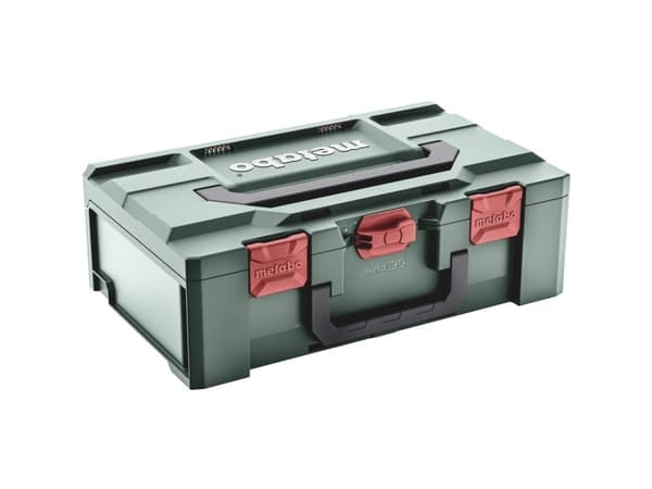 Metabo 626890000, Hård verktygslåda, akrylnitril butadien styren, grön, röd, 16.7 L, 125 kg, 496 mm