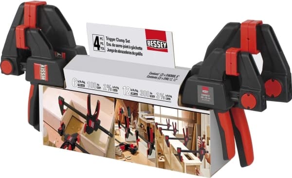 Skruetvinger Bessey EZM-EZL-Set Spann-Weite (max.):300 mm Udhængsmål:80 mm