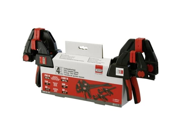 Skruetvinger Bessey EZM-EZL-Set Spann-Weite (max.):300 mm Udhængsmål:80 mm