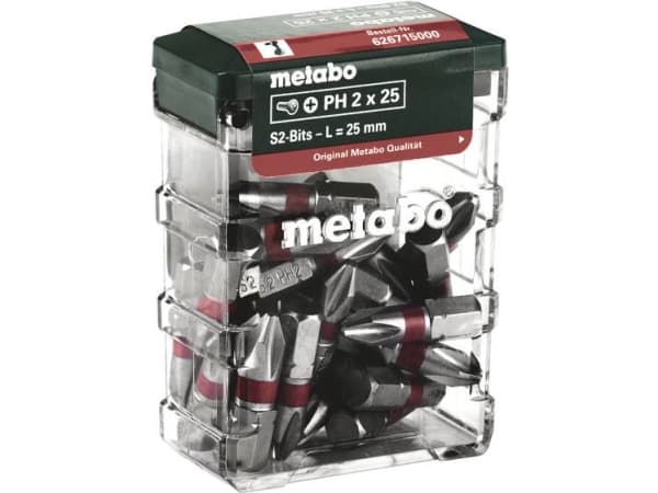 Metabo 626715000 Bitsæt 25 dele