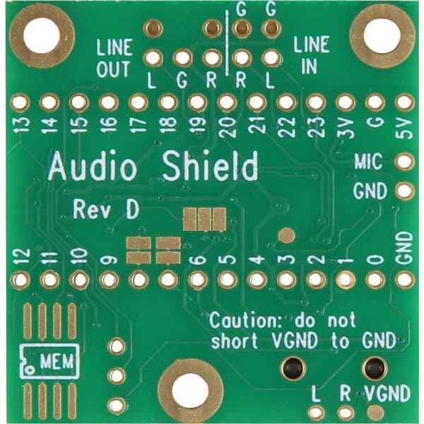 Joy-it teensy40audio Expansionskort