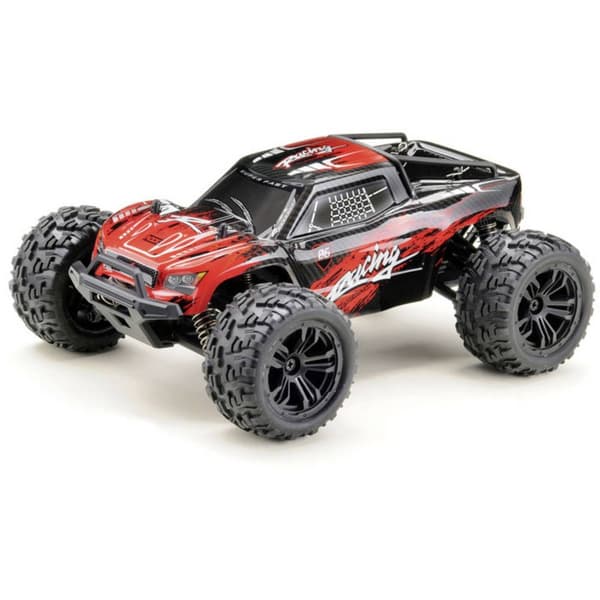 Absima Truck Racing Svart/Röd 1:14 RC modellbil Elektrisk Monstertruck Fyrhjulsdrift (4WD) RtR 2,4 GHz
