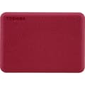 Miniatyrbild 1 av 4: Toshiba Canvio Advance 1 TB Extern hårddisk 2.5 USB 3.2 Gen 1 Röd HDTCA10ER3AA