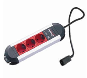 Bachmann CONNECT US - Effektband - utgångskontakter: 3 - 1.8 m sladd - svart, silver, röd