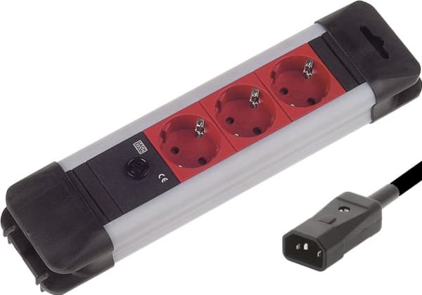 Bachmann CONNECT US - Effektband - utgångskontakter: 3 - 1.8 m sladd - svart, silver, röd