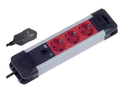 Bachmann CONNECT US - Effektband - utgångskontakter: 3 - 1.8 m sladd - svart, silver, röd