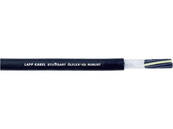 LAPP 26509-100 Slæbekædekabel ÖLFLEX® FD ROBUST 3 G 1 mm² Sort 100 m