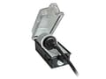 Pikkukuva 1 / 2: Bachmann 924.349, Musta, Läpinäkyvä, Polykarbonaatti (PC), IP44, 230 V, 16 A, 85 mm