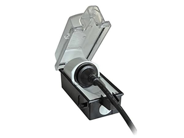 Bachmann 924.349, Musta, Läpinäkyvä, Polykarbonaatti (PC), IP44, 230 V, 16 A, 85 mm