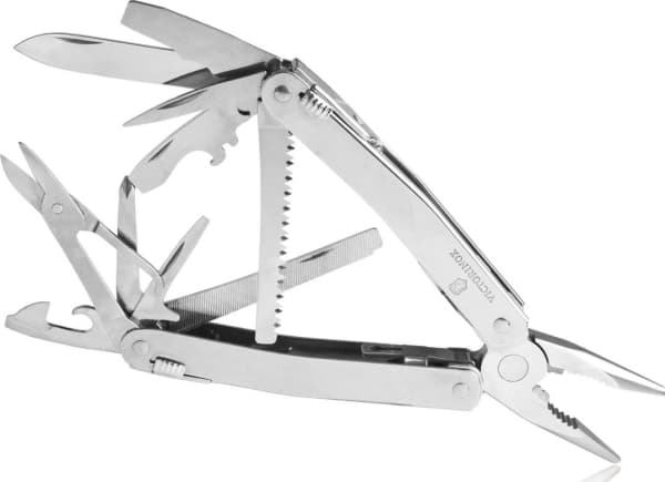 Victorinox Swiss Tool Spirit X, Rustfritt stål, Lær, Rustfritt stål, 105 mm, 18 mm, 209,1 g