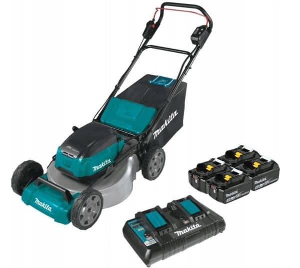 Makita DLM530 - Gressklipper - trådløs - 18 V - 2 batterier - 2300/2800 rpm - 53 cm - 35.5 kg
