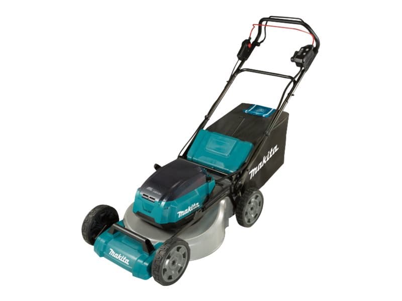 Makita DLM462PT4 - Gräsklippare - sladdlös - 18 V - 5 Ah - 2 batterier, laddare medföljer - 2500-3300 vpm - 46 cm - 39 kg