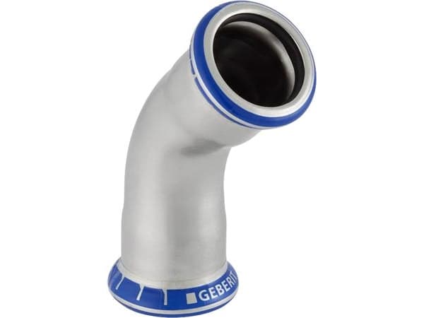 Geb. Mapress RF böj 45° 76,1 - Geberit RF böj 45° d76,1mm