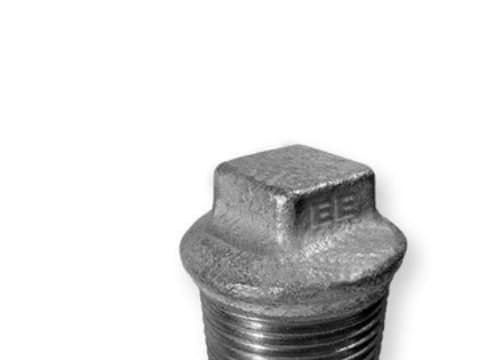 Zawiercie Foundry Kork med kant T9 1 "svart - 13847