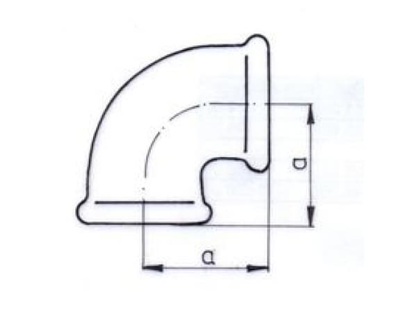 Zawiercie Foundry 90 asteen kulmakulma 1 '' sinkitty (5907791601827)