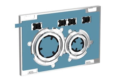 GEBERIT SÄÄTÖLEVY SIGMA 21 KROMATTU