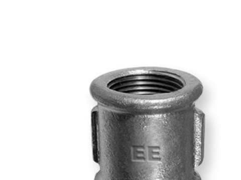 Zawiercie Foundry Tasapuolinen läpivienti muff M4 1/2 "galv"