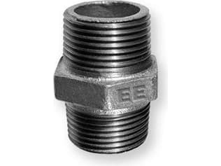 Zawiercie Foundry 1/2 "svart likvärdig nippel
