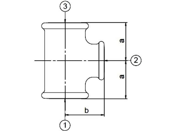 Odlewnia Zawiercie 1/2" svart tee