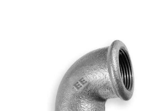 Zawiercie Foundry Reduktion böj 90 ° A1 1 x 1/2 "galv