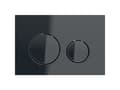 Miniatyrbilde 1 av 5: Geberit 115.651.SJ.1, Skylleplate, Sort, Kromfarget, Geberit, 246 mm, 14 mm, 164 mm