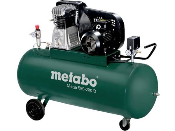 METABO Kompressor OLEJOWA 400V 200L MEGA 580-200 D
