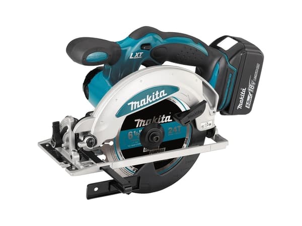 Makita DSS610RTJ, Metall, Trä, Svart, Blå, Överbelastning, 16,5 cm, 3700 RPM, 5,7 cm