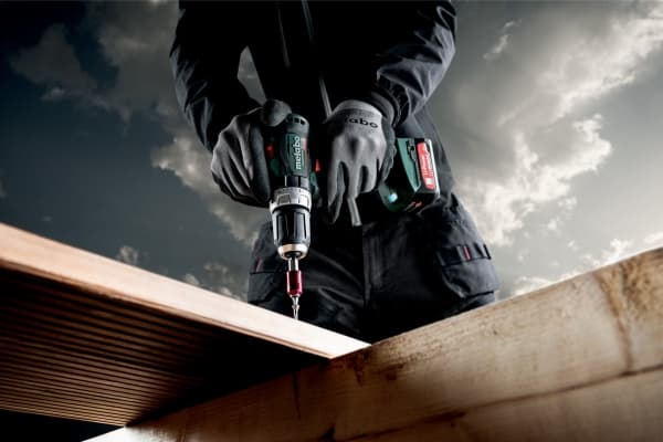 Metabo POWERMAXX SB 12 BL, Boremaskin med pistolgrep, Nøkkelløs, 1 cm, 1650 RPM, 2,5 cm, 1 cm