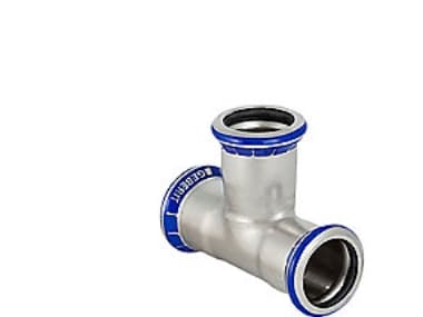 Tee Rustfri 88,9 MM - MA-Press. Kun M-bakker