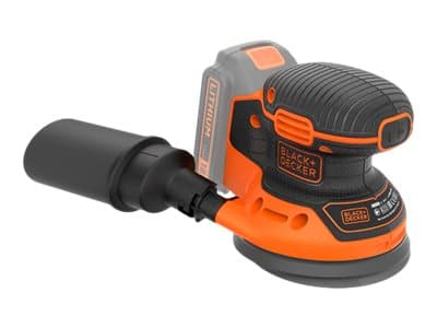 BLACK+DECKER BDCROS18N-XJ - Eksentersliper - trådløs - 125 mm - uten batteri - 18 V