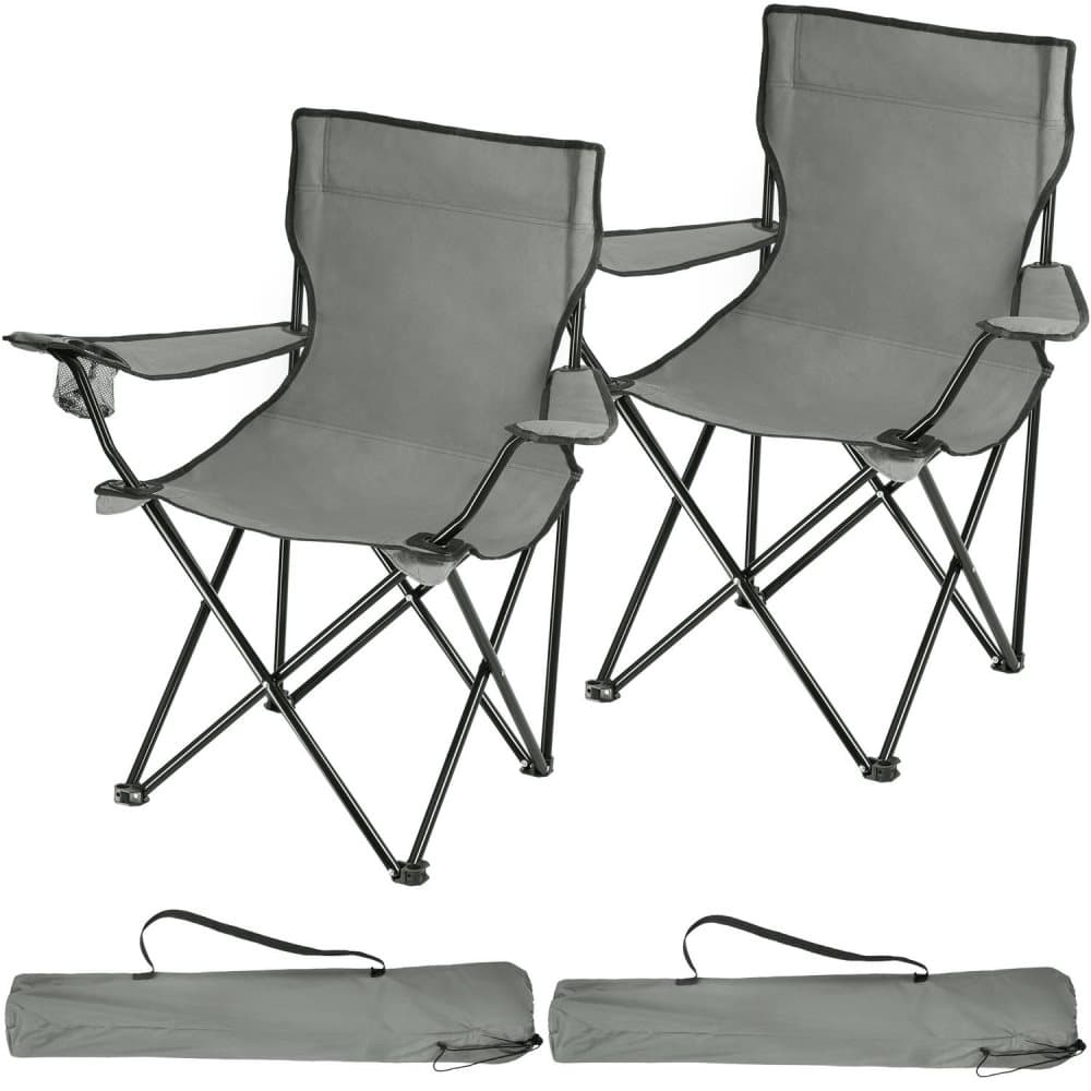 2 Campingstole Gil - grå
