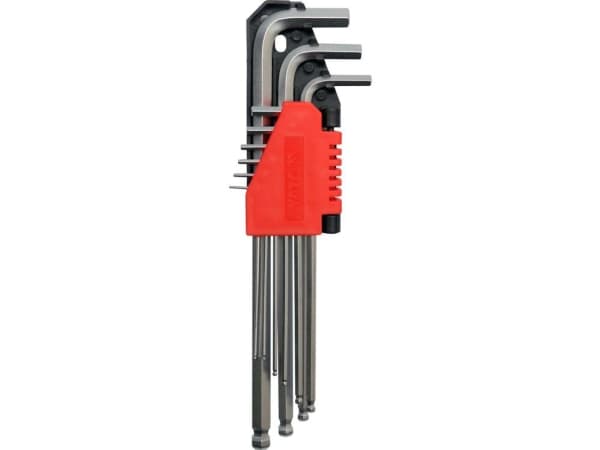 Yato kuusiokoloavainsarja tyyppi L 1.5-10mm luodilla 9kpl (YT-0506)