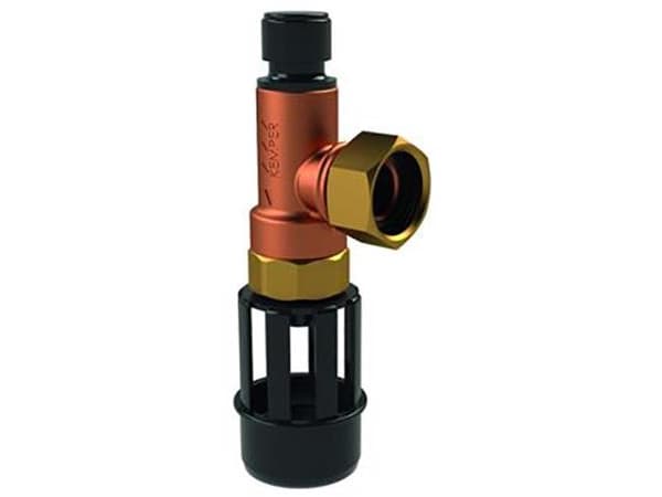 Kemper sikkerhedsventil 10 bar DN20 rødgods