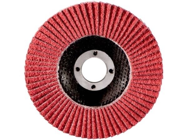 Metabo 626171000, Lamellslipskiva, Platt i mitten, Rostfritt stål, Stål, Metabo, 2,22 cm, 12,5 cm