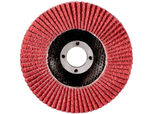 Metabo 626171000, Lamellslipskiva, Platt i mitten, Rostfritt stål, Stål, Metabo, 2,22 cm, 12,5 cm