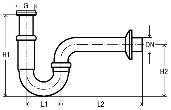 Putkivesilukko 1.1/4 x 1.1/4"