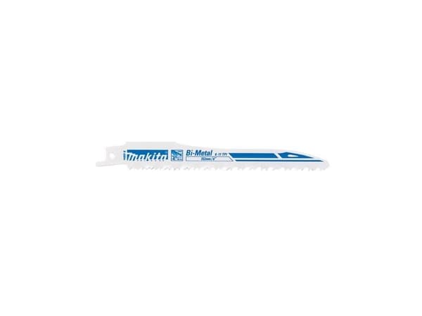 Makita - Sabelsagblad - 5 deler - lengde: 152 mm - bredde: 18 mm - for Makita DJR183RT1J, DJR183Z, JR002GZ, JR3051TK, JR3070CT