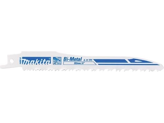 Makita - Sabelsagblad - 5 deler - lengde: 152 mm - bredde: 18 mm - for Makita DJR183RT1J, DJR183Z, JR002GZ, JR3051TK, JR3070CT