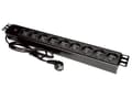 Pikkukuva 2 / 5: Alantec PZ091U3M, 3 m, 9 AC-pistorasia(a), Sisätila, Musta, 230 V, 16 A