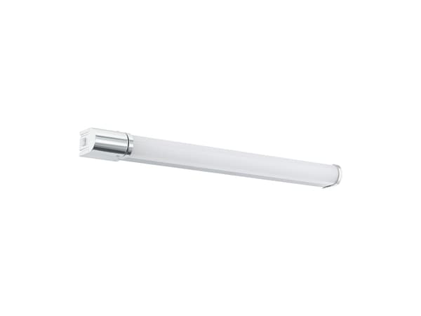 EGLO Tragacete 1, Kromi, Hopea, Valkoinen, Alumiini, Muovi, IP44, LED, 15 W, 1300 lm
